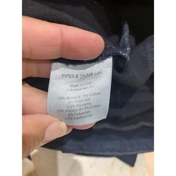 VERONICA BEARD Dark Wash Joggers Pants Size 4 29x25 Snap Button Pockets Women's - Picture 7 of 12